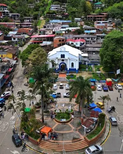 Centro poblado del corregimiento de Felidia